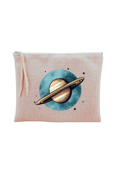 lili hediyelik Τσάντα μακιγιάζ Saturn Printed