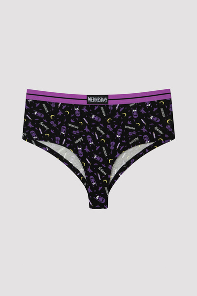 Penti Συλλογή Hipster Panties-Wednesday με σχέδια