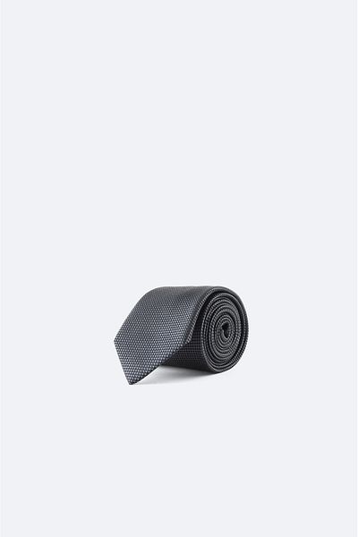 Avva Men's Anthracite Micro Patterned Microfiber Tie A32y9910