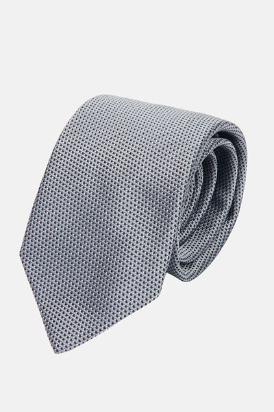 Avva Men's Gray Micro Patterned Microfiber Tie A32y9912