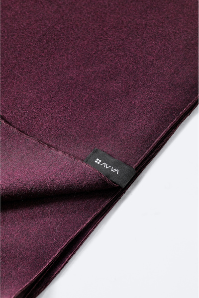Avva Erkek Bordo Viskon Karışımlı Püsküllü Şal B009401