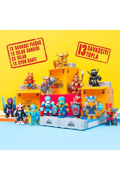 FABBA TOYS 78372 Necotoys، حزمة مفاجأة للمقاتلين المحاصرين