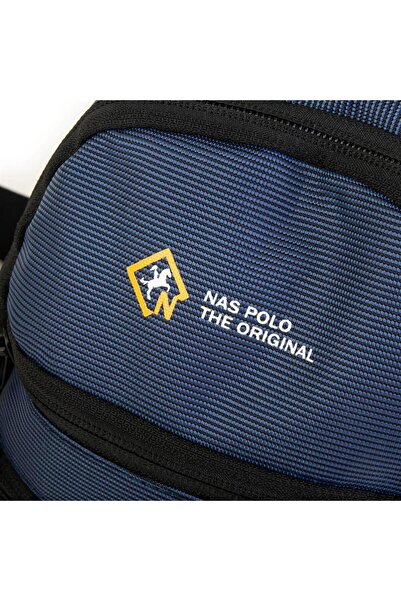 Nas Bag -Nas Polo (Waterproof) Outdoor Men's Waist and Cross Body Bag Navy Blue
