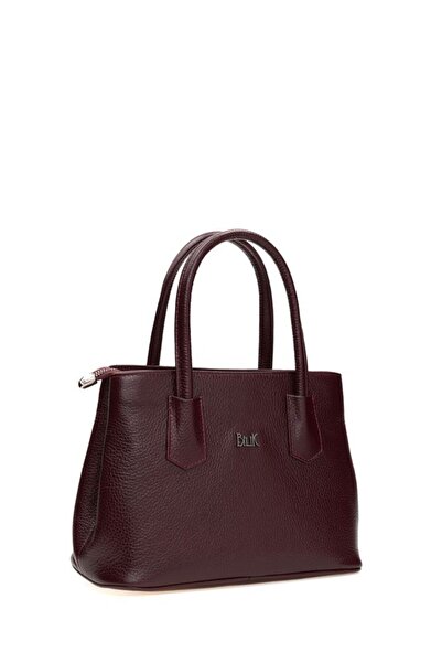 Bilik Deri Burgundy Women's Handbag Blm2028
