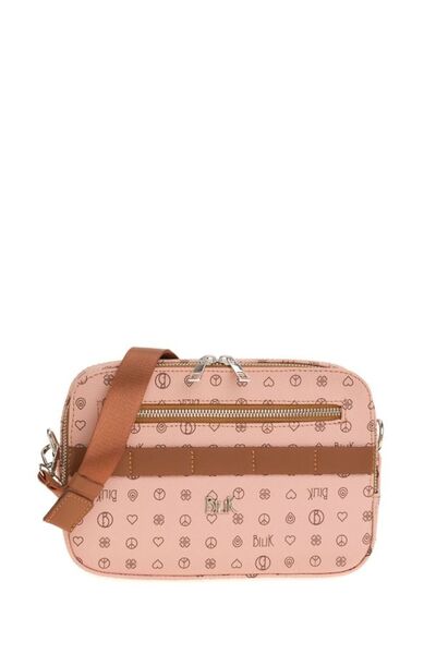 Bilik Deri Монограма Рожево-коричнева жіноча сумка через плече IV Z-25-MN