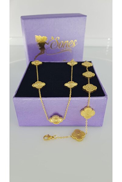 SONES Van Çelik Takı Seti Sns503 Kolye Ve Bileklik Kararmaz Solmaz