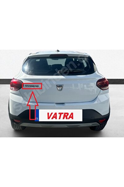 EDEXPORT Dacia Sandero Stepway 1.0T Essential 2012-2022 Sandero Krom Bagaj Ya...