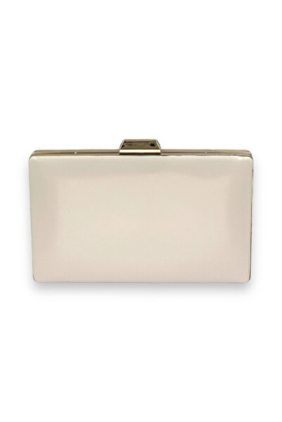 Wedding Fashion Culoare Bej Piele Piele Mate Rochie de Seara Geanta Clutch Graduatie Bal Henna