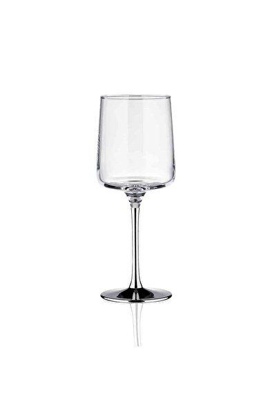 KORKMAZ Freedom Platin 6lı Ayaklı Kadeh Seti A9505-2