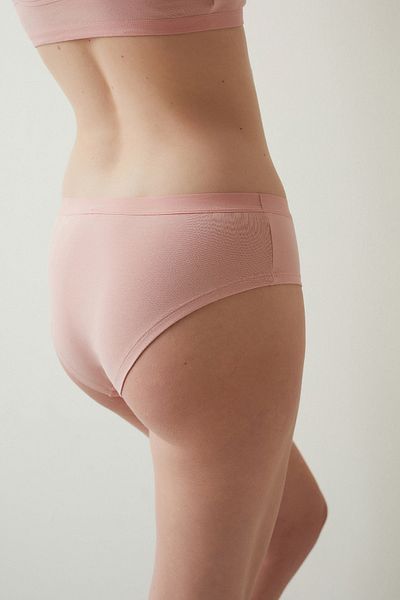 Penti Chiloți hipster din bumbac Dusty Rose