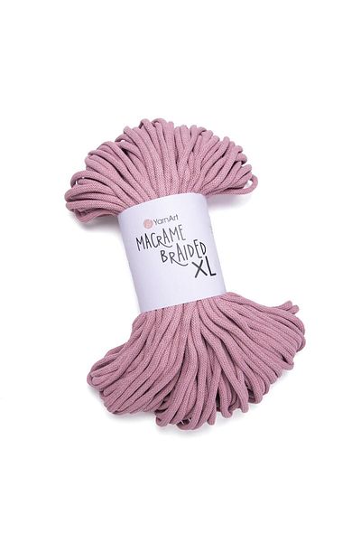 Yarnart MACRAME BRAIDED XL - ΜΑΚΡΑΜΕ ΣΧΟΙΝΙ ΤΡΙΑΝΤΑΦΥΛΛΟ ΑΠΟΞΗΡΑΜΕΝΟ-792