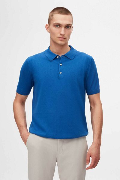 Tween Pulover Saks Blue 100% bumbac