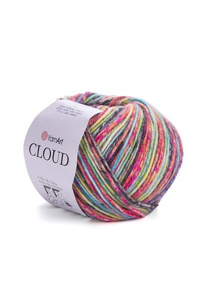Yarnart Ebruli Hand Knitted String - Cloud Ebruli-9210