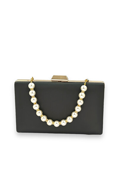 Generic Brand Black Bag Evening Bag Black Color Evening Bag Non-Scratch Satin...