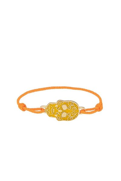 Juju Bronze Skull Bracelet