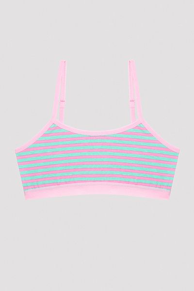 Penti Rosa gestreiftes 2-teiliges Bustier für Mädchen