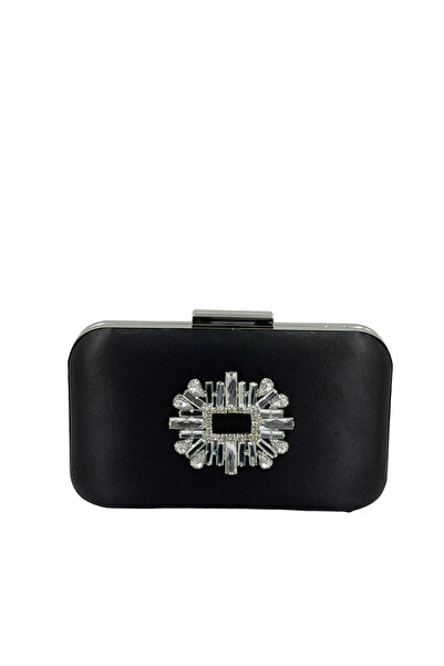 Generic Brand 2026 New Season Black Evening Dress Night Bag Si, Silver Case S...