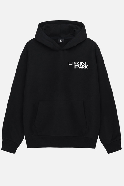 CC STORE Νέο λογότυπο Linkin Park 100% ΒΑΜΒΑΚΙ |   Φούτερ με στάμπα oversize ...