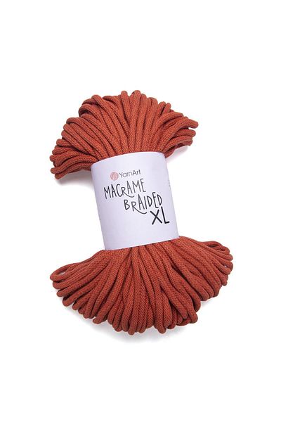 Yarnart MACRAME BRAIDED XL - ΜΑΚΡΑΜΕ ΣΧΟΙΝΙ ΠΛΑΚΑΚΙ-785