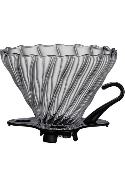 MIBRU Coffee glass dripper 02 smocky black