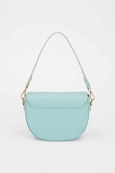 Levidor Water Green Pette Pattern Shoulder Bag