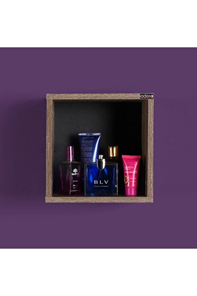 Adore Mobilya Rainbow Genç Odası Duvar Rafı - Latte