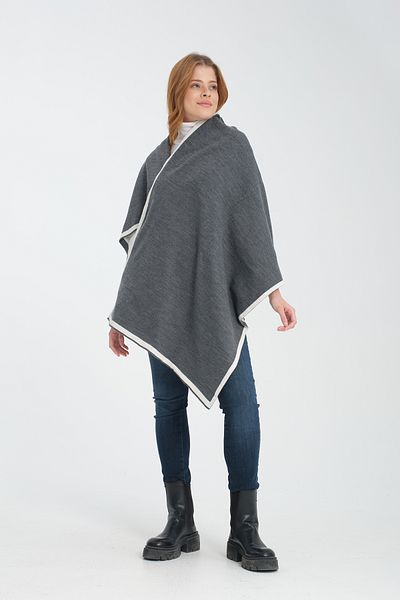Wega Moda Stylish and Comfortable Women's Shoulder Shawl - Bias, Reversible, Knitwear