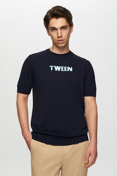 Tween Pulover din viscoză bleumarin