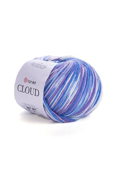 Yarnart Πλεκτό νήμα Cloud Marbled Hand - Marbled 5312