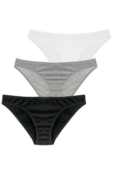 Penti Szürke Fresh Slip Bugyi 3 csomag