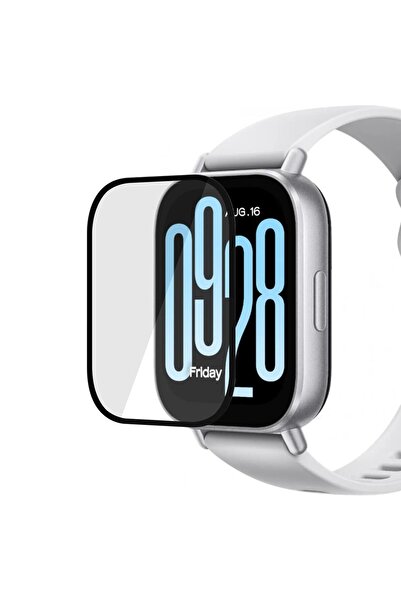 Microsonic Xiaomi Redmi Watch 5 Active Tam Kaplayan Nano Cam Ekran Koruyucu Siyah