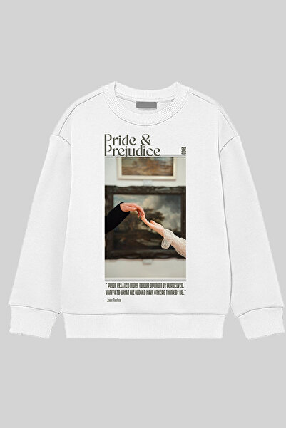 CC STORE Mândrie și prejudecăți Dragoste și mândrie |   Hanorac oversize cu gâtul O unisex