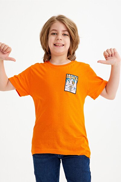 CC STORE Tricou cu imprimeu Dunk pentru copii pentru varsta 5-15 ani