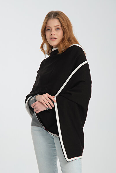 Wega Moda Κομψό και άνετο γυναικείο σάλι ώμου - σωληνώσεις, αναστρέψιμο, πλεκτό