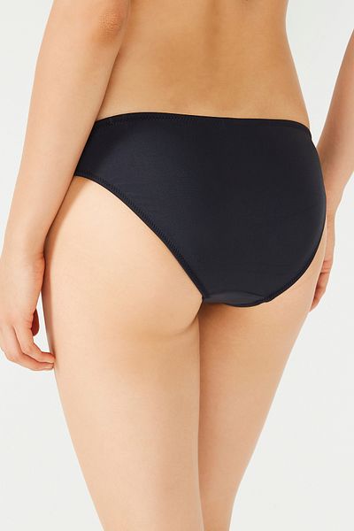 Penti Schwarzes Basic Slip-Bikinioberteil