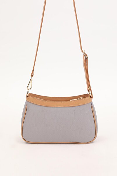 Levidor Сумка через плече з сірим принтом