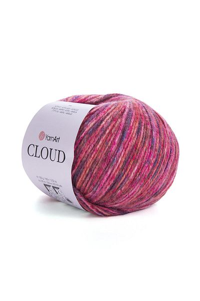 Yarnart Νήμα πλεξίματος CLOUD Marbled Hand - Marbled 9209
