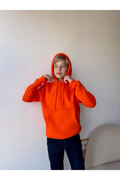 CC STORE Boy's 3 Thread Hooded Sweatshirt Hoodie