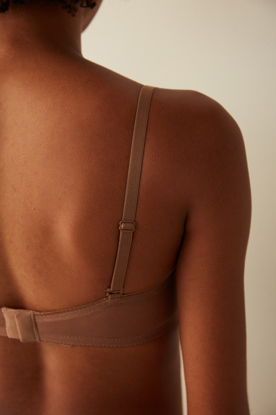 Penti Καφέ Lotus Unfilled σουτιέν