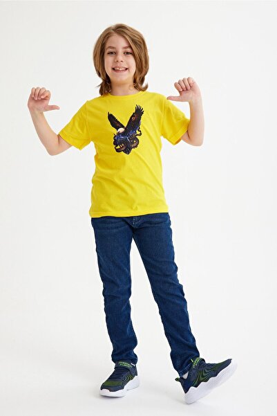 CC STORE Eagle Printed Children's T-Shirt for Ages 5-15