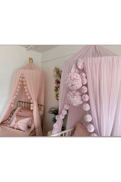 PAMUKA Pompom Beige Tulle Twin Set