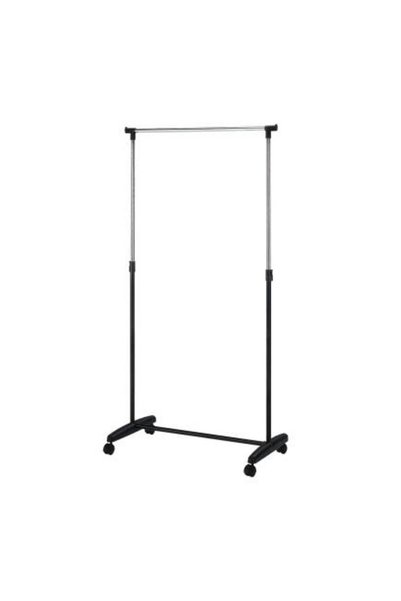 Adore Mobilya Handy Mate Nario Yükseklik Ayarlı ElbiseAskısı-Siyah/Krom 85x95...