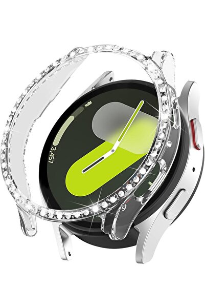 Deppo Trend Samsung Galaxy Watch 4/5/6/7 40mm Uyumlu Kılıf Ekran ve Kasa Koru...