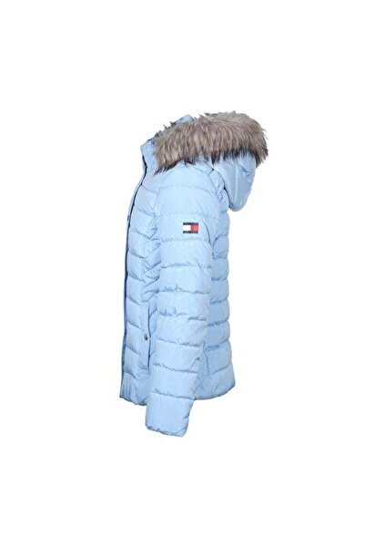 Tommy Hilfiger Kadın Mont Mavi