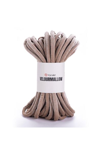 Yarnart VELOURMALLOW Μπεζ ΧΕΙΡΟΠΟΙΗΤΟ Νήμα πλεξίματος - 7101
