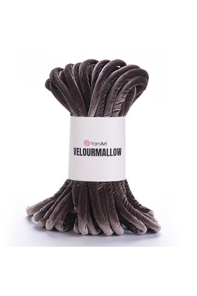 Yarnart VELOURMALLOW Καφέ Χειροποίητο Νήμα Πλεξίματος - 7105