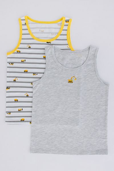 Penti Boy's Dig It 2-Pack Undershirt