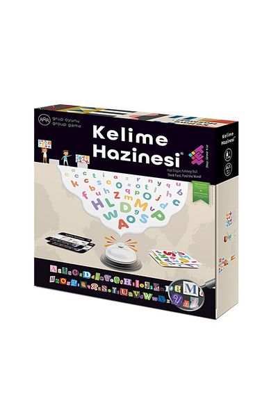 ZEKÜP Word Treasure Word Generation Game 6 Years Old 2 Players