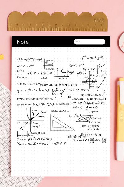 Copyder A5 Notepad Memo Notebook 50 Sheets