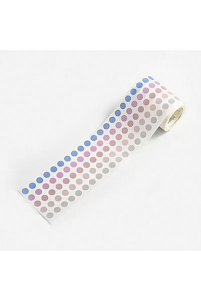 GUGUK 5 Color Sea Themed Roll Tape - Sticky Note (Ggk-Pb012)